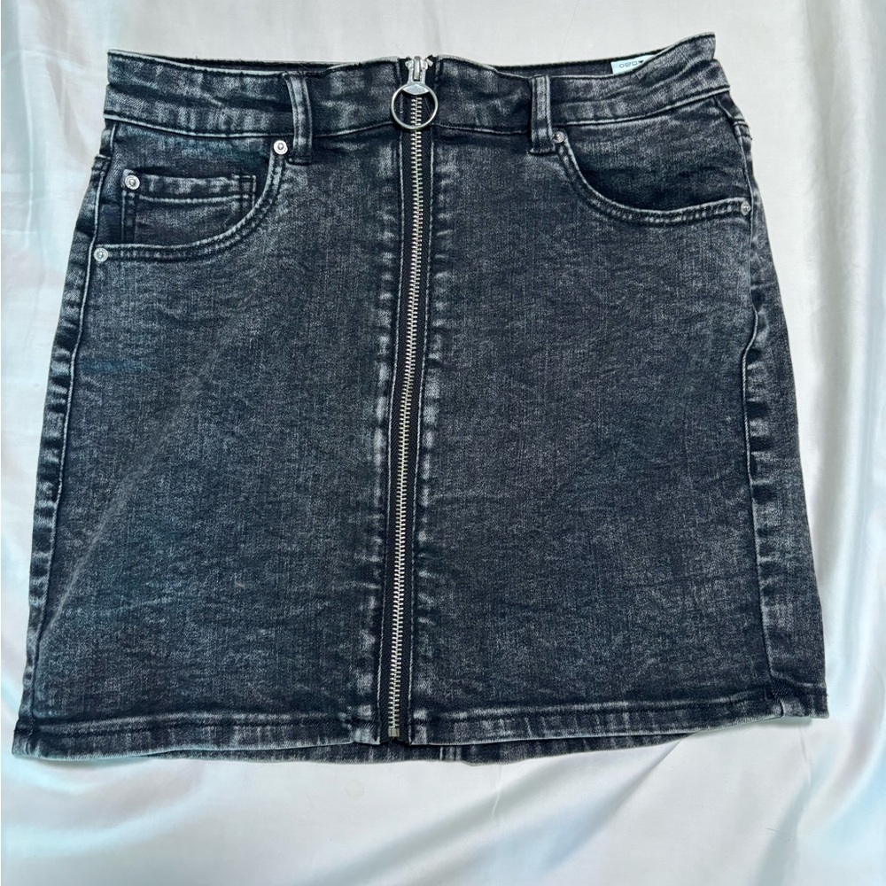 Garage Jean Skirt